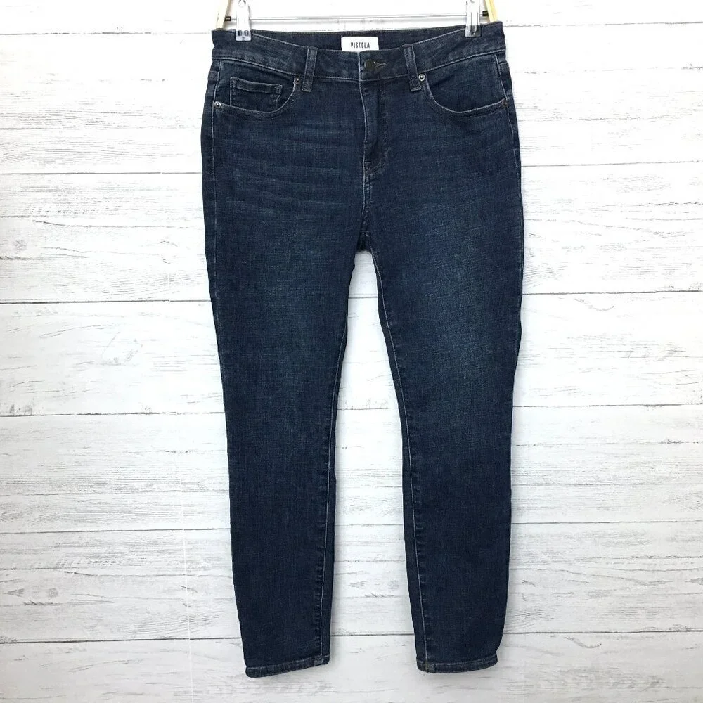 Pistola Women's Skinny Jeans Stretch Ankle size 28 length 26